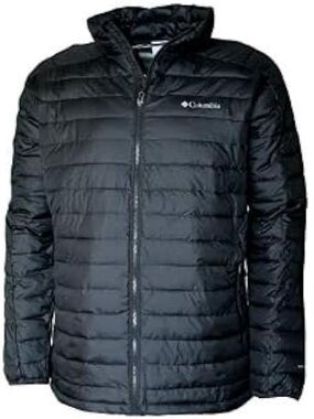 Columbia Men's Black Quilted Packable Puffer Jacket